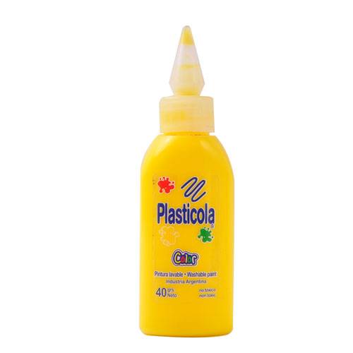 Plasticola Color 40 Grs Amarillo