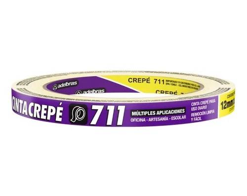Cinta De Papel 12Mm X 40Mts Adelbras