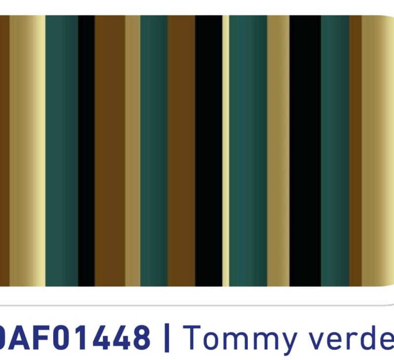 Papel Afiche Muresco F01448 Tommy Verde Paq X 10 Un