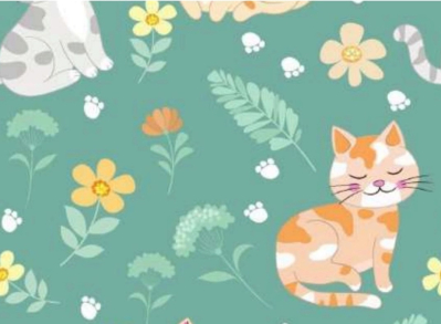 Papel Afiche Muresco F01459 Kitten Paq X 10 Un