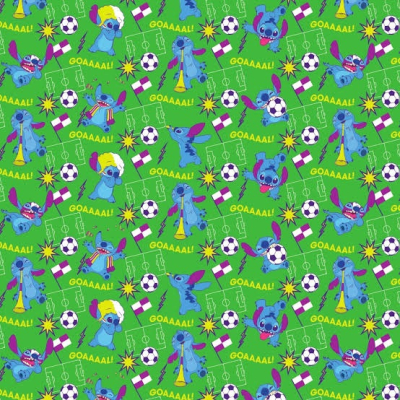 Papel Afiche Muresco F01471 Stitch Gol Paq X 10 Un