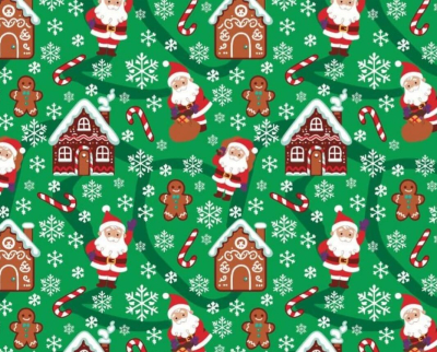 Papel Afiche Muresco F01478 Dulce Navidad Paq X 10 Un