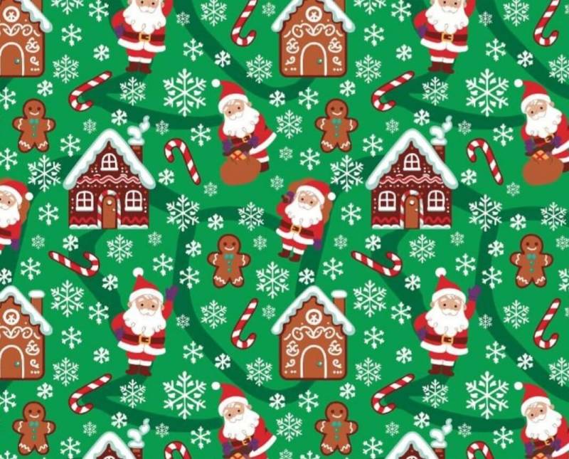 Papel Afiche Muresco F01478 Dulce Navidad Paq X 10 Un
