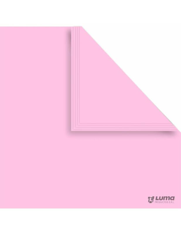 Papel Afiche Rosa Paq X 20 U