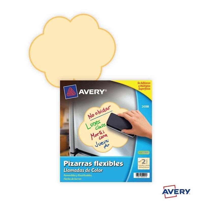 Pizarra Adhesiva Avery Flexible Globos Dialogo 024312 X 2 Unid