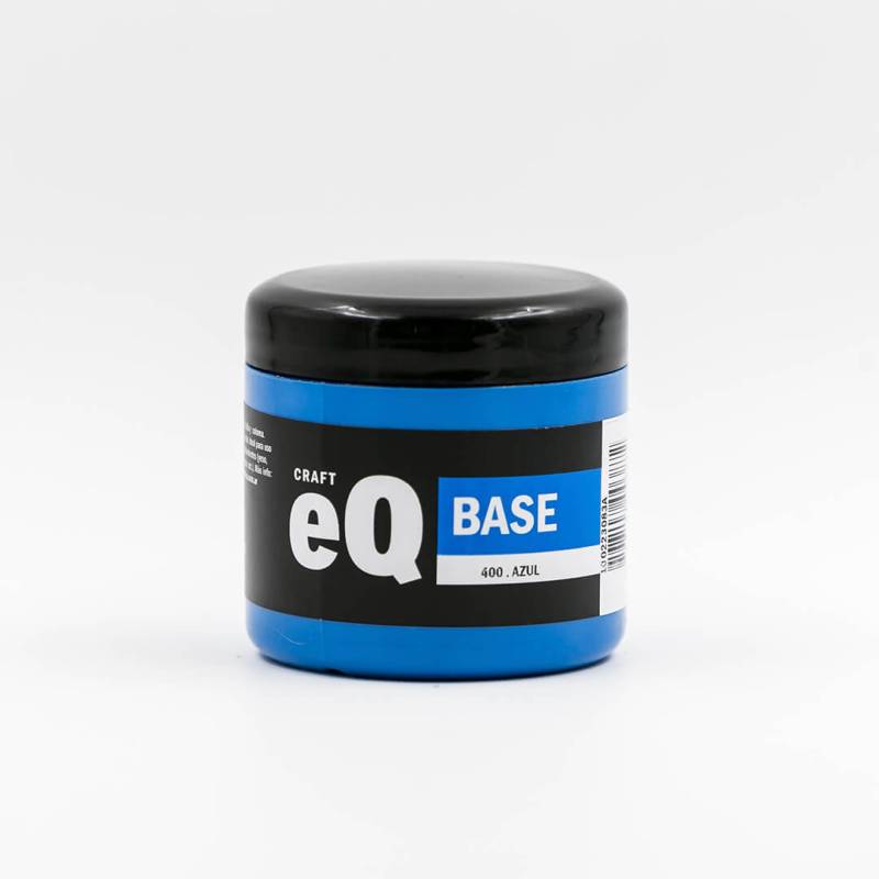 Base Acrilica 400 Eq Pote 200 Cc Azul