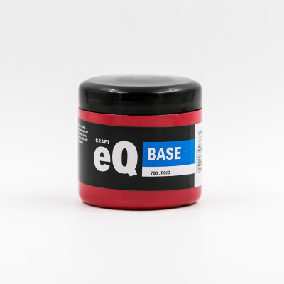 Base Acrilica 700 Eq Pote 200 Cc Rojo