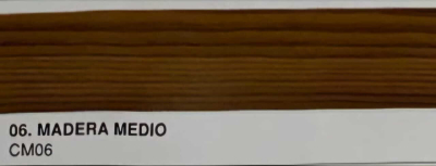 Rollo Autoadhesivo Estampado Madera Medio Cm06 X 10 Mts 