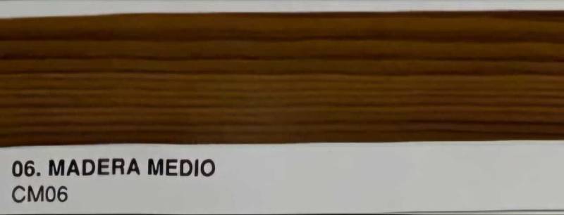 Rollo Autoadhesivo Estampado Madera Medio Cm06 X 10 Mts