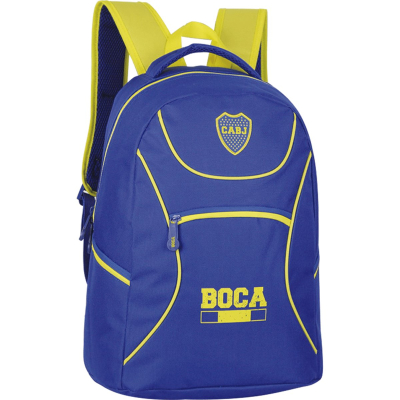 Mochila Boca Juniors Espalda 18' Bj63 Estampada