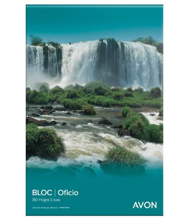 Block Avon Oficio X 80 Hjs Liso