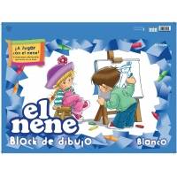 Block De Dibujo Nº5 El Nene X 24 Hjs Blanco
