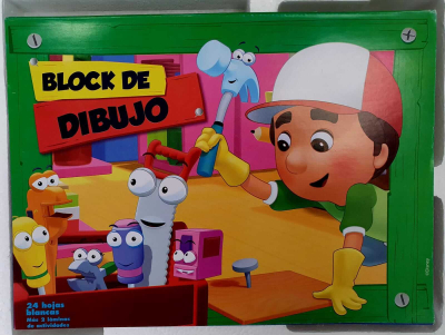 Block Dibujo Nº5 Many A La Obra X 24 Hjs Blanco