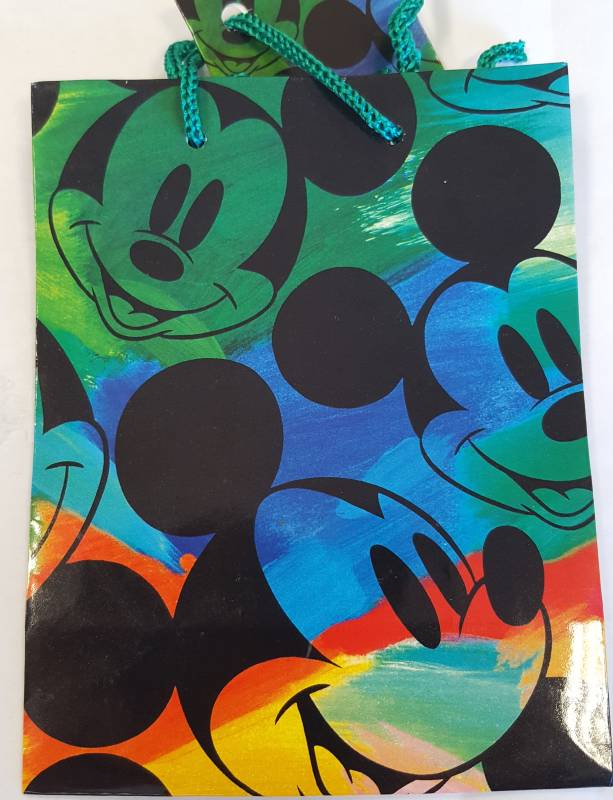 Bolsa Regalo Ballou Disney Chica 11.5 X 14.5 Plastificada