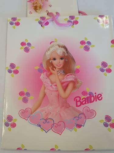 Bolsa Regalo Ballou Barbie Med 19 X 23 Plastificada