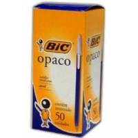 Boligrafo Bic Opaco 1.0 Azul Caja X 50 Un