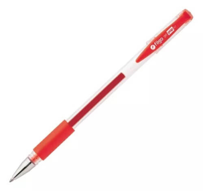 Boligrafo Tinta Gel Pop Filgo Rojo