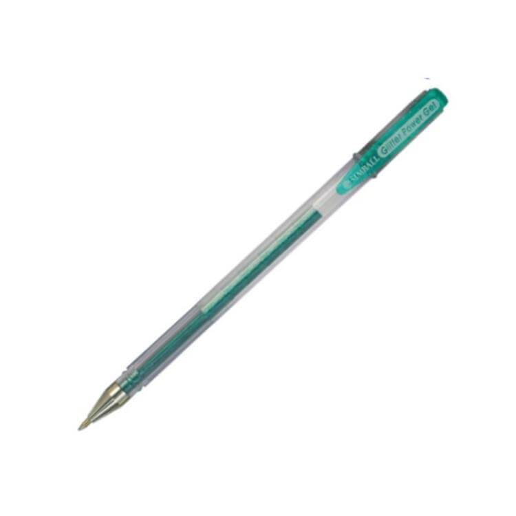 Boligrafo Simball Glitter Gel Verde Simball