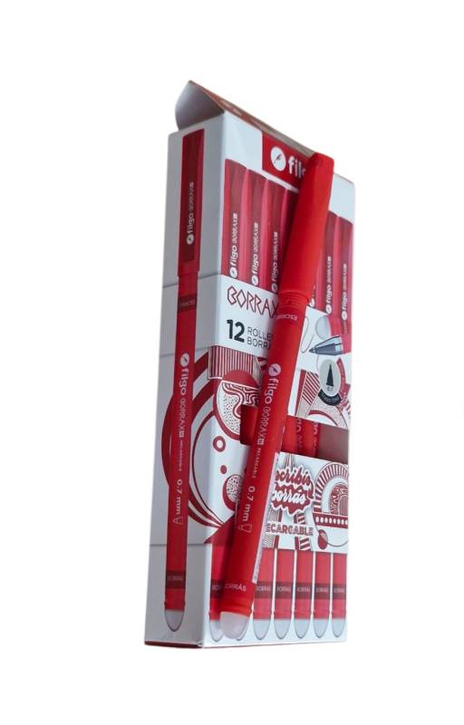 Lapicera Roller Filgo Borrax Se Borrable Rojo