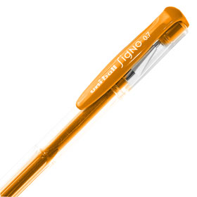 Boligrafo Uniball Signo 100 Tinta Gel Naranja