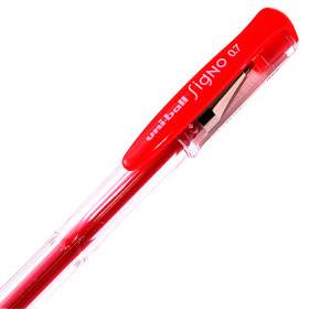 Boligrafo Uniball Signo 100 Tinta Gel Rojo