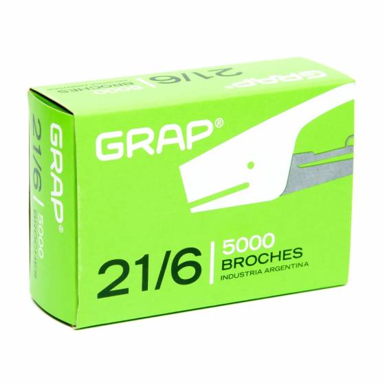 Broche Grap 21/6 X 5000