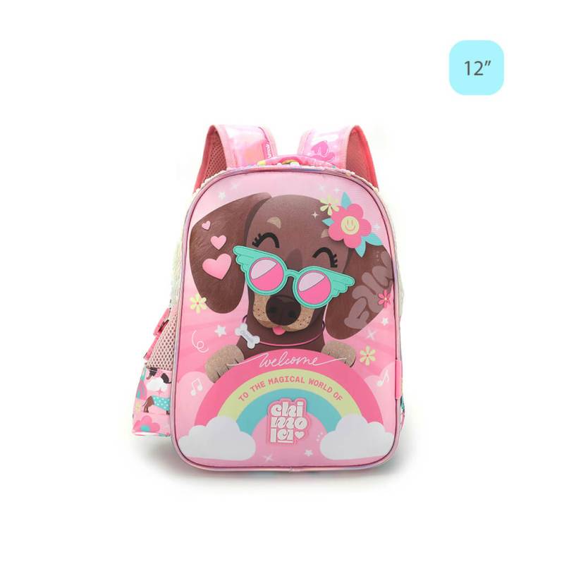 Mochila Chimola Perro Bt05 Jardin Espalda 12´