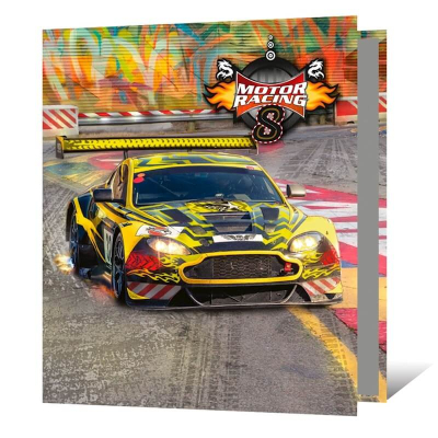 Carpeta 3Ø40Mm Rexon Motor Racing Cartoné