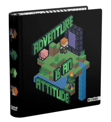 Carpeta 3Ø40M Mooving Minecraft Cartoné 1248