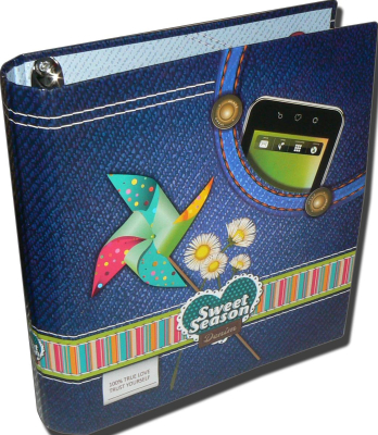 Carpeta 3Ø40Mm Rexon Sweet Season Cartoné