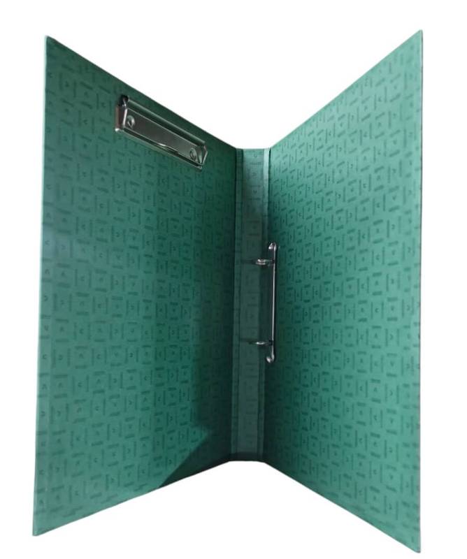 Carpeta 2Ø20Mm Gadri A4 C/Portablock Verde