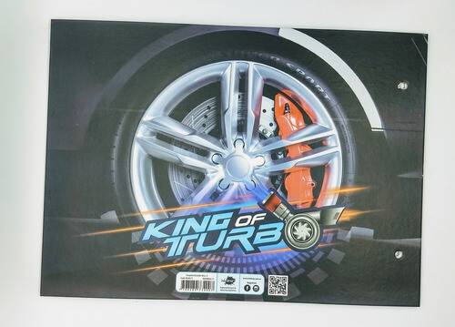 Carpeta C/Cordon N°5 Inkdrop Cars