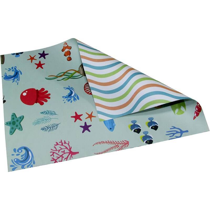 Cartulina Divertida Animales De Agua Paq X 10 U