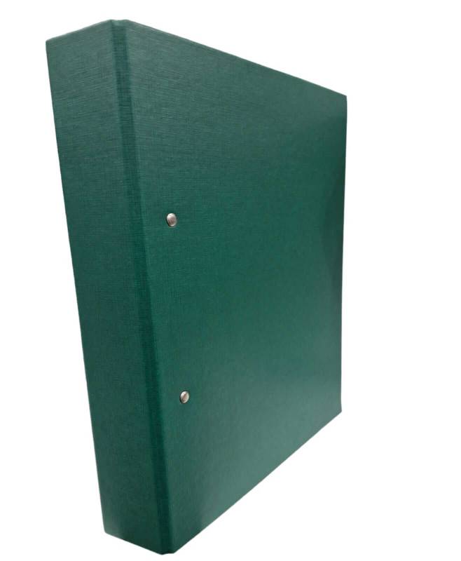 Carpeta 2Ø40Mm Gadri A4 Verde