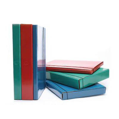 Caja Archivo Oficio Fibra Color Azul 2 Cm