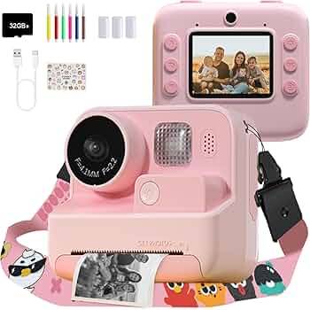 Camara Fotos Instantánea K27 Rosa