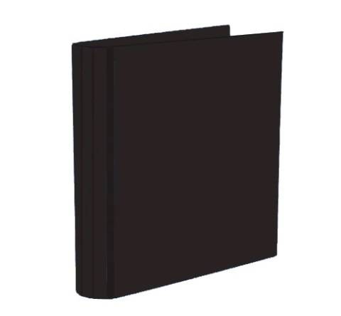 Carpeta 3Ø40Mm Lama Pvc Color Negro Zd3X40