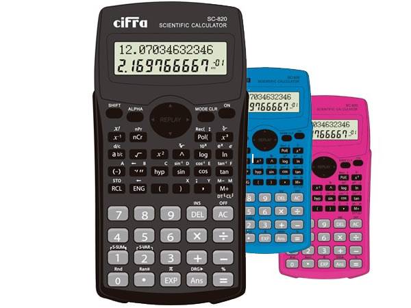 Calculadora Cifra Científica Sc820