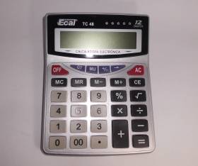 Calculadora Ecal Tc48 12 Digitos