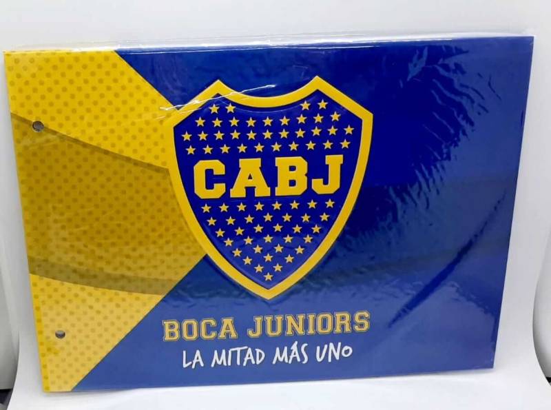 Carpeta C/Cordon N°5 Oliver Boca Cartoné