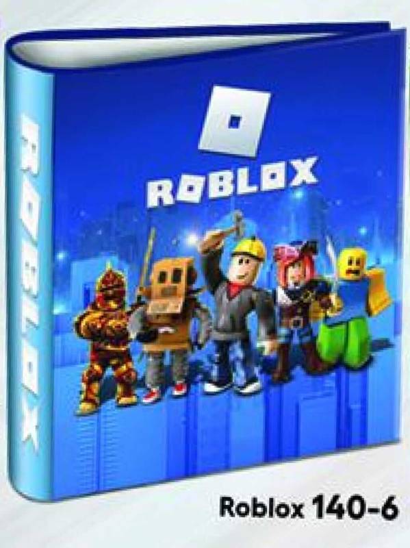 Carpeta 3Ø40Mm Escolar Oliver Roblox Cartoné 140