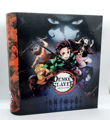 Carpeta 3Ø40Mm Escolar Oliver Demon Slayer Cartoné