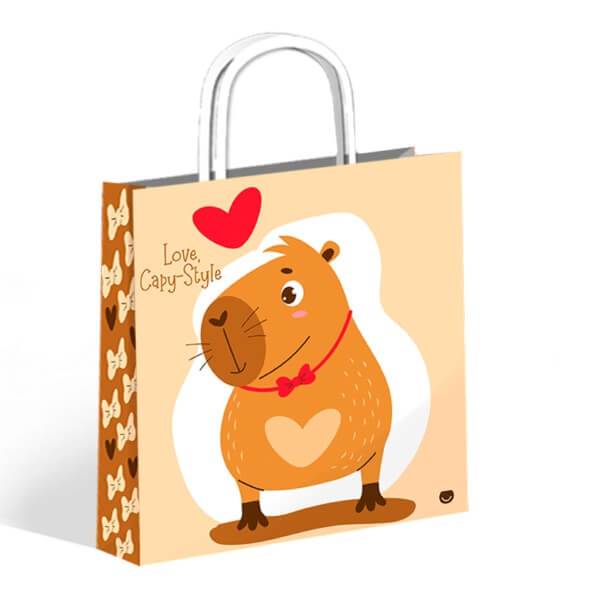 Bolsa P/Regalo Romipack Mood Capy 22X24