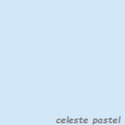 Cartulina Escolar Pastel Celeste Paq X 20 Unid