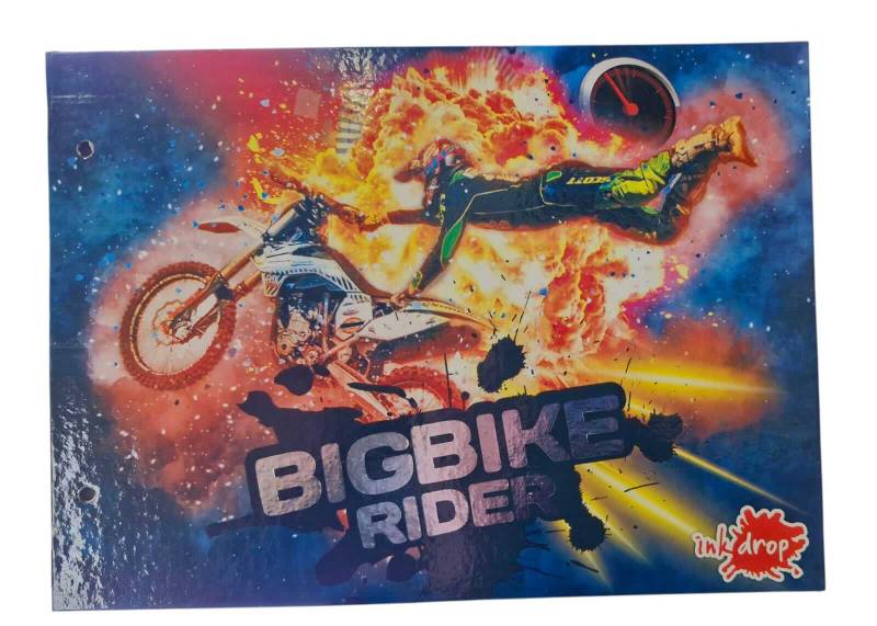 Carpeta C/Cordon N°5 Inkdrop Motocross