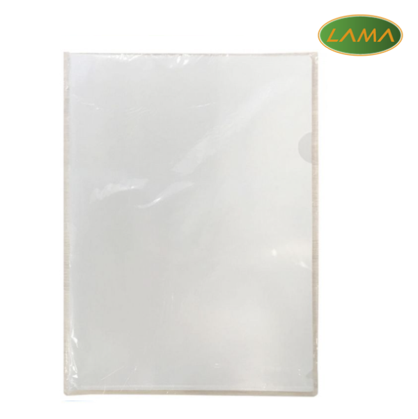 Carpeta L Lama A4 Cristal Ch-310 Paq X 12 Unid