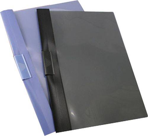 Carpeta Plastica C/Clip A4 Lama E18 Azul/Negro