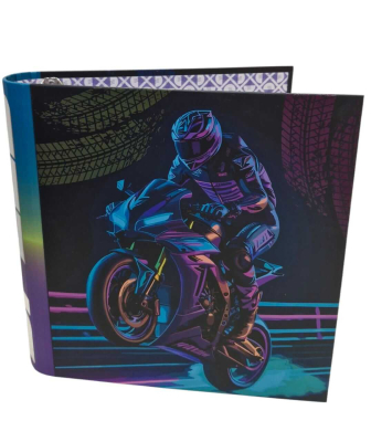 Carpeta 3Ø40Mm Cartopel Motos Cartoné