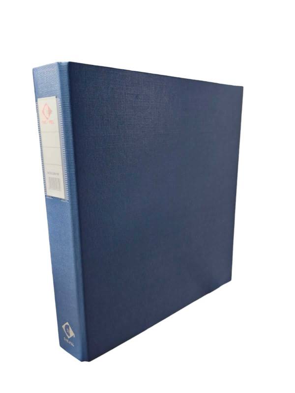 Carpeta 2Ø40Mm The Pel A4 Metalizado Azul