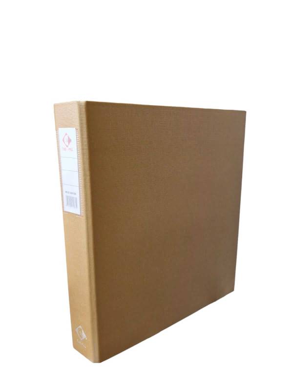 Carpeta 2Ø40Mm The Pel A4 Metalizado Oro